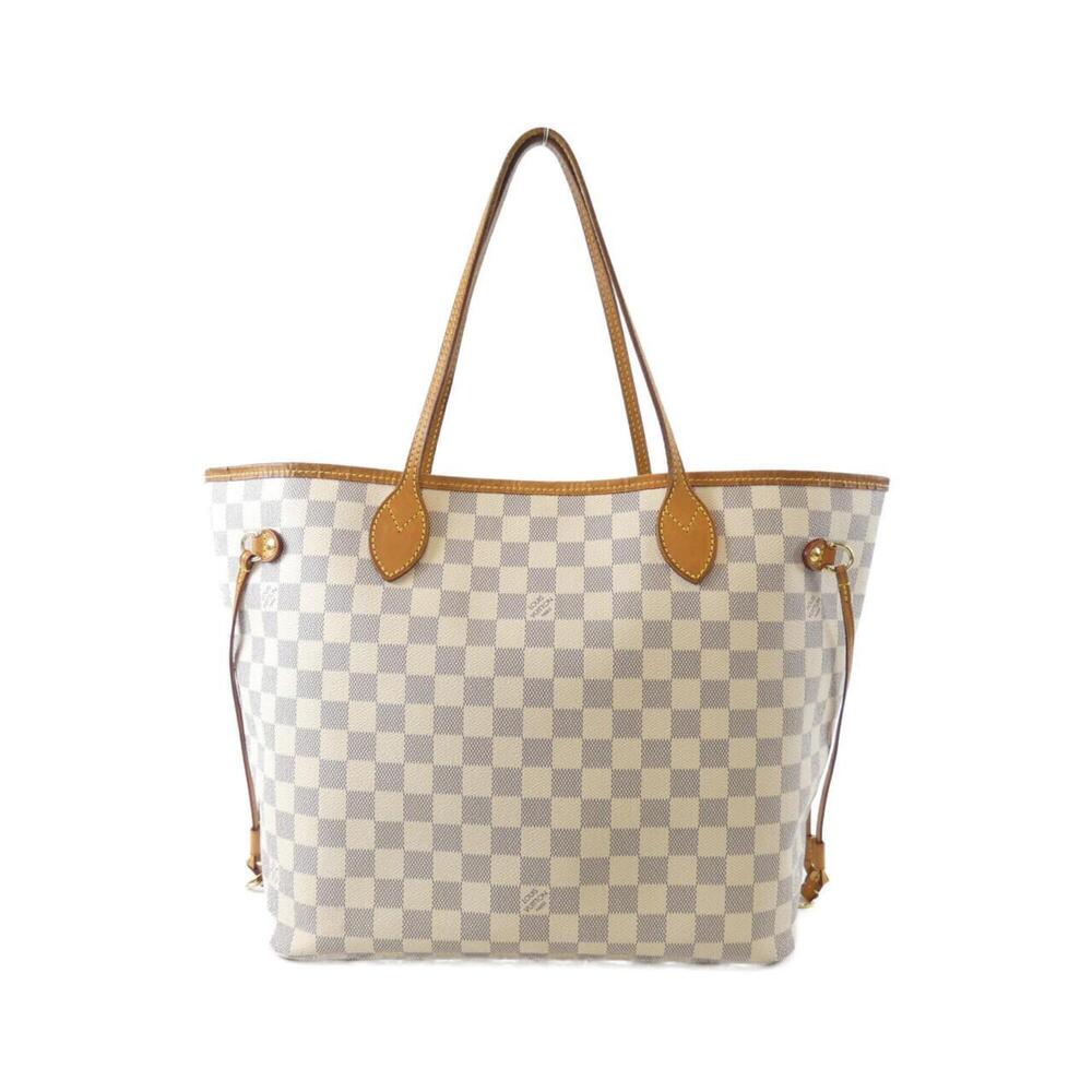 Louis Vuitton Damier Azur Neverfull MM N51107 Handbag